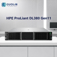 Serveur en rack HPE ProLiant DL380 Gen11 2U, double processeur Intel Gold 6526Y de 5e génération, 32 Go de DDR5, 8SFF, haute performance pour l'informatique de pointe (IA), en stock
