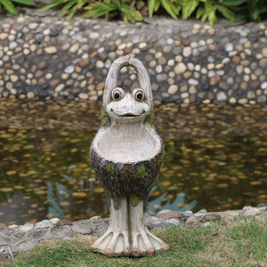 Macetas y Jardineras con Forma <span class=keywords><strong>de</strong></span> <span class=keywords><strong>Rana</strong></span> del Mercado Americano para Decoración del Hogar y Jardín - Product Image 3