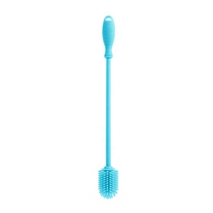 Silicone <strong>Bottle</strong> <strong>Brush</strong> for Cleaning Designed for Narrow Mouth Baby <strong>Bottles</strong> Sports <strong>Bottles</strong> Travel Cups Soft Non-Scratch Features - Product Image 1