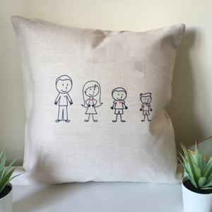 Cojín impreso de algodón 100% de <span class=keywords><strong>alta</strong></span> calidad, <span class=keywords><strong>almohada</strong></span> cuadrada impresa personalizada para Home Hotel - Product Image 3