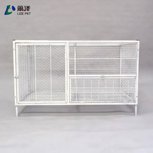 PET özel boyut ağır istiflenebilir çelik palet kafes toz kaplı palet depolama tavuk kafesi LIZE - Product Image 2