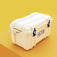 Refroidisseur dur isolé de boîte de refroidisseur de coffre de glace rotomoulé imperméable de haute qualité pour le refroidisseur d'igloo de camping