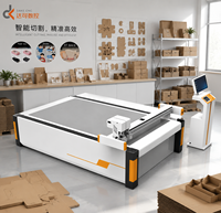 Plotter de Corte CNC Digital para Cajas de Cartón, para Corte y Plegado de Cartón Corrugado