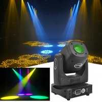 Projecteur LED DMX512 100W à tête mobile Strobe Beam Wash Gobo Spot pour DJ, discothèque, bar, fête, mariage