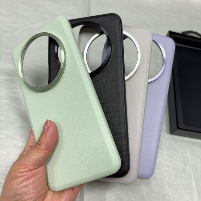 High Quality PU Leather Mobile Phone Case for Huawei Mate 70 Pro Shockproof Big Camera Hole Cell Phone Case