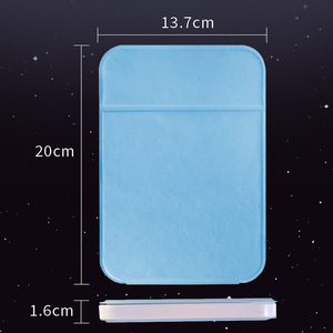 Custom <strong>Rectangular</strong> PU Leather 3-Color Dimmable LED Lighting &amp; Touch Control Vanity <strong>Mirror</strong> - Product Image 2