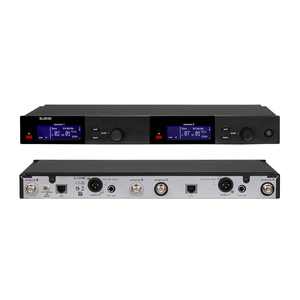 Système de microphone sans fil UHF à condensateur professionnel SLXD4D SLXD24 BETA58A à 2 canaux, transmission stable, anti-bruit, vente chaude - Product Image 3