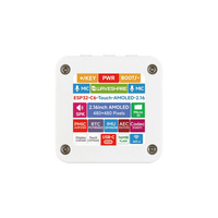 ESP32-C6 Papan Pengembangan Layar Sentuh AMOLED 2,16 inci Resolusi 480 * 480 16,7 Juta Warna Mendukung Mikrofon Ganda