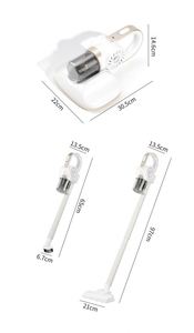 Aspirateur sec portable sans fil 3 en 1 haute puissance 11KPA, moteur sans balais, sans sac, pour éliminer les acariens des lits, pour la maison, l'hôtel, la voiture - Product Image 6