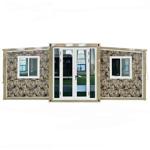 Venta al por mayor de 2 dormitorios de lujo de 20 pies casas portátiles movibles 40 pies plegable expandible casa prefabricada para la venta - Product Image 5