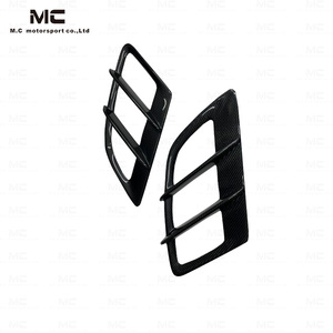 Di alta qualità in fibra di carbonio <span class=keywords><strong>GT</strong></span> S rivestimento bocchetta cofano per <span class=keywords><strong>Mercedes</strong></span> Benz AMG <span class=keywords><strong>GT</strong></span> S C190 coupé 2 porte 2015 2017 - Product Image 4