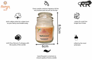 Large Scented Glass <b>Cookie</b> <b>Jar</b> Candle with Lid Premium Luxury Fragrance Candle for Home Decor Relaxation and Gift Giving - Product Image 3