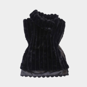 Gilet <span class=keywords><strong>in</strong></span> Finta Pelliccia di Coniglio per Donna, Design Sudamericano, Senza Maniche, Collo Rovesciato, Stile <span class=keywords><strong>Visone</strong></span> - Product Image 1