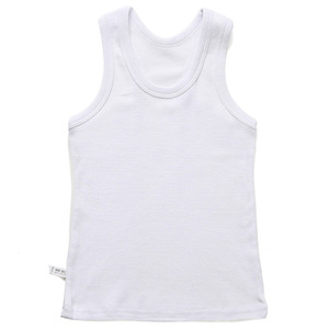Canotte per bambini t-shirt per bambini Color caramella magliette per bambine canottiere canottiere per bambini - Product Image 1