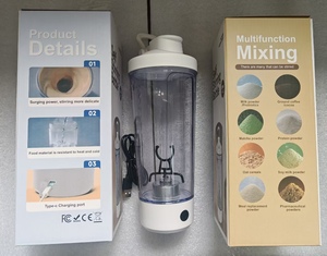 Copo Misturador Elétrico Sem Fio Recarregável por USB de 600ml para Proteína - Product Image 6