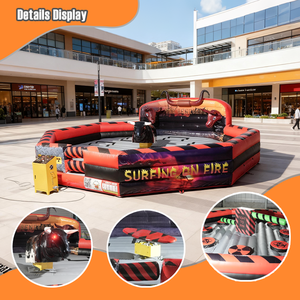 Mekanik boğa binmek makinesi yetişkinler şişme boğa sürme makinesi mekanik boğa toptan mekanik boğa satılık - Product Image 3