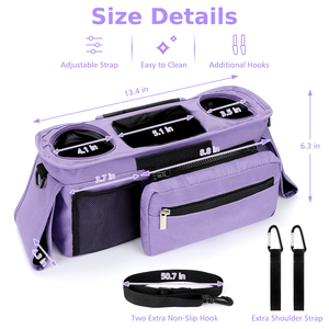 <span class=keywords><strong>Bolsa</strong></span> Multifuncional para <span class=keywords><strong>Ropa</strong></span> de Niños, <span class=keywords><strong>Bolsa</strong></span> de Viaje Universal para Cochecito de Bebé, Organizador Colgante para Cochecito - Product Image 5