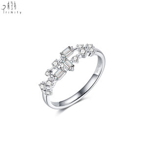 Nuevo Anillo de Diamantes de Diseño Encantador al por Mayor, Fabricante de Joyería Fina, Exportación de Joyería, Anillo de Diamantes Naturales Reales de Oro Sólido de 18K - Product Image 3