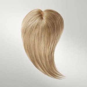 Customized Women's for Swiss <strong>Silk</strong> Human Hair Toppers 12-Inch Half Wig <strong>with</strong> <strong>Silk</strong> <strong>Base</strong> <strong>Closure</strong> - Product Image 1