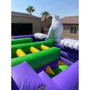 Castillo Inflable Multifuncional XL para Halloween, Casa Embrujada para Fiestas de Halloween - Product Image 2