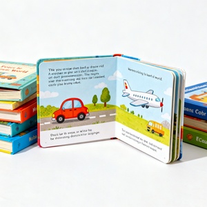 Servicios de Impresión de Libros Infantiles Personalizados de Fábrica, Libro Infantil de Cartón Grueso - Product Image 1