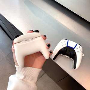 3D <span class=keywords><strong>jeu</strong></span> PS5 gamepad gameboy cas pour Airpods 1 2 <span class=keywords><strong>3</strong></span> Pro Écouteurs Boîte Couverture Souple Sans Fil Protéger Cas pour Airpod - Product Image 4