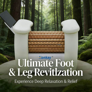 Silla de Masaje con Rodillos para Adelgazar el Cuerpo, Masaje de Piernas, Drenaje Linfático Corporal Completo y Alivio del Dolor Muscular, Relajación - Product Image 1