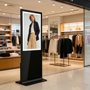 Pantalla LED LCD de 43 Pulgadas para Interior, con Sistema Android/Windows, Kiosco Vertical para Carteles, Señalización Digital, Pantalla Publicitaria - Product Image 1