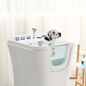 USMILEPET Pet küvet köpek sabit sıcaklık ile Spa küveti masaj küçük orta ve büyük köpekler için ozon süt banyosu - Product Image 3