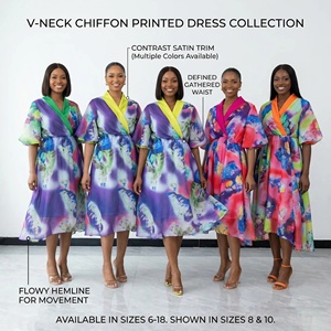 Vente en gros à bas prix – Nouvelle collection 2026 : <span class=keywords><strong>Robe</strong></span> imprimée africaine <span class=keywords><strong>grande</strong></span> <span class=keywords><strong>taille</strong></span> pour femme, idéale pour le bureau - Product Image 4