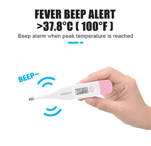 Elektronik dijital termometre bebek ve çocuk termometre Oral dijital su geçirmez Alarm dijital termometre - Product Image 6