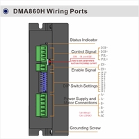 Nema 34 Open-Loop-Schrittmotor-Kit 12,5 Nm 2-Phasen-Hybrid-Schrittmotor für Graviermaschine mit Getriebe