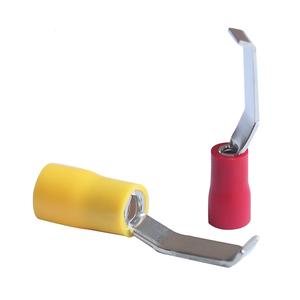 Terminal de prensado de la serie <span class=keywords><strong>LBV</strong></span>, conectores de cable rápidos, terminales de hoja con labios aislados de cobre con aislamiento de PVC y estañado - Product Image 2