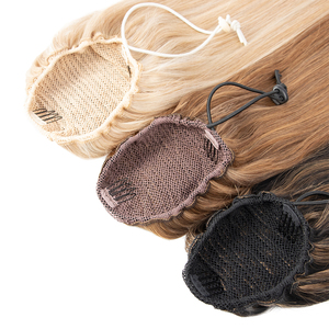 New Style <strong>Clip</strong> Hair <strong>Ponytail</strong> 100human Hair <strong>Extensions</strong> Virgin European Easy Installation <strong>Clip</strong> Hair <strong>Ponytail</strong> <strong>Extension</strong> - Product Image 4