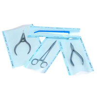 Sachets de Stérilisation Dentaire Transparents Auto-Scellants Écologiques – Boîte de 200 Sachets de Qualité Médicale pour Autoclave, Idéaux pour Cliniques et Prévention des Infections
