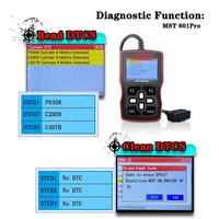 Lecteur de codes OBD2/EoBD pour moto MST-601PRO, outil de diagnostic avec garantie d'un an, compatibilité universelle