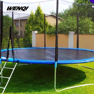 WQ <span class=keywords><strong>KALUEN</strong></span> HJ-00487 Trampoline d'intérieur pour enfants de 16 pieds, trampoline rond d'extérieur, trampoline à bungee avec filet de protection, produit très vendu - Product Image 3