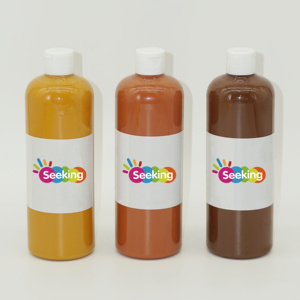 Acuarela líquida de pintura acrílica de 500ml de larga duración no tóxica para proyectos de bricolaje y arte con colores vibrantes