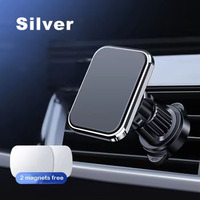 Support magnétique pour voiture à rotation à 360 degrés, support universel magnétique pour téléphone, support de charge et supports pour grille d'aération
