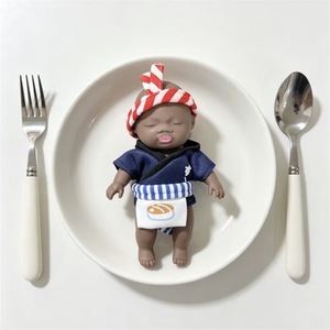 Muñeca Natasha de 14 cm, Figura de Acción, Juguete Antiestrés, Pequeño, Negro, Alivia la Ansiedad, Regalo para Niños - Product Image 6