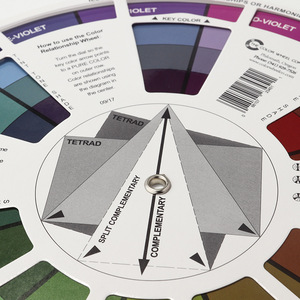 Rotating Color Wheel Card <b>Tattoo</b> Color Mixing Guide <b>Paper</b> for Body Art Nail <b>Tattoo</b> Artist Learning Tool - Product Image 6