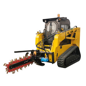 Mini-chargeuse compacte multifonctionnelle avec boîte de vitesses PLC, haute efficacité, puissance de 55 kW, charge utile de 1000 kg pour les travaux de terrassement - Product Image 2