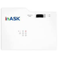 Projecteur laser Inask Tw450 4500 lumens, projecteur de données extérieur, projecteur d'affaires, projecteur LED pour cinéma maison, projecteur 4K