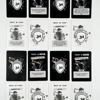 Jeu de cartes personnalisé pour adultes, jeu de société pour couples, jeu de cartes en papier pour fête, jeu de bridge, logo personnalisé imprimé, États-Unis, France, Pays-Bas, Royaume-Uni, OEM