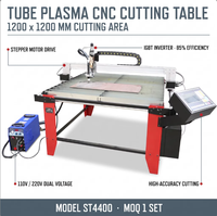 Machine de découpe plasma CNC portable Lotos 2023 ST4400 1200x1200mm, haute précision, 220V/110V 300W