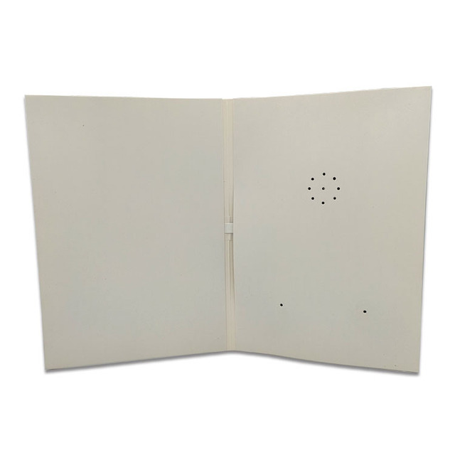 Wholesale Blank 60 Seconds Voice Recordable Paper Greeting Card for Invitation Celebration and Emotional Expression