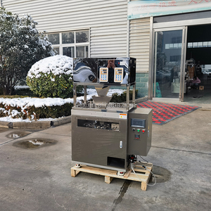 Machine de remplissage et d'emballage de sachets à fermeture éclair pour biscuits, céréales, chocolats, bonbons, avec pesage, mini-machine monoposte verticale - Product Image 5