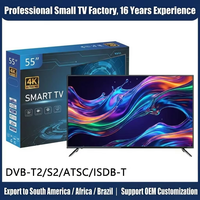 Televisores Inteligentes LED para Hotel, Pantalla Plana LCD 4K UHD HDR QLED de 55 Pulgadas, con Marco Metálico, Android 15, WiFi, USB, OEM, ODM, Personalizados