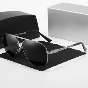 Новое поступление 2022, новые тренды, прямые продажи с завода, поляризационные солнцезащитные очки для мужчин, уличные брендовые солнцезащитные очки в стиле ретро 749
