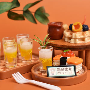 Miniatura de Vaso de Cerveza de Resina para Accesorios Artesanales DIY, Decoración de Mini Paisajes, Modelo de Comida, Juguete - Product Image 4